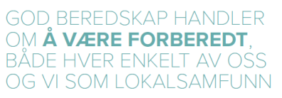 Lenke til artikkel: Egenberedskapsuka 26 -31 Oktober 2026