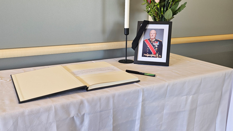Lenke til artikkel: Kondolanse ved kongens bortgang